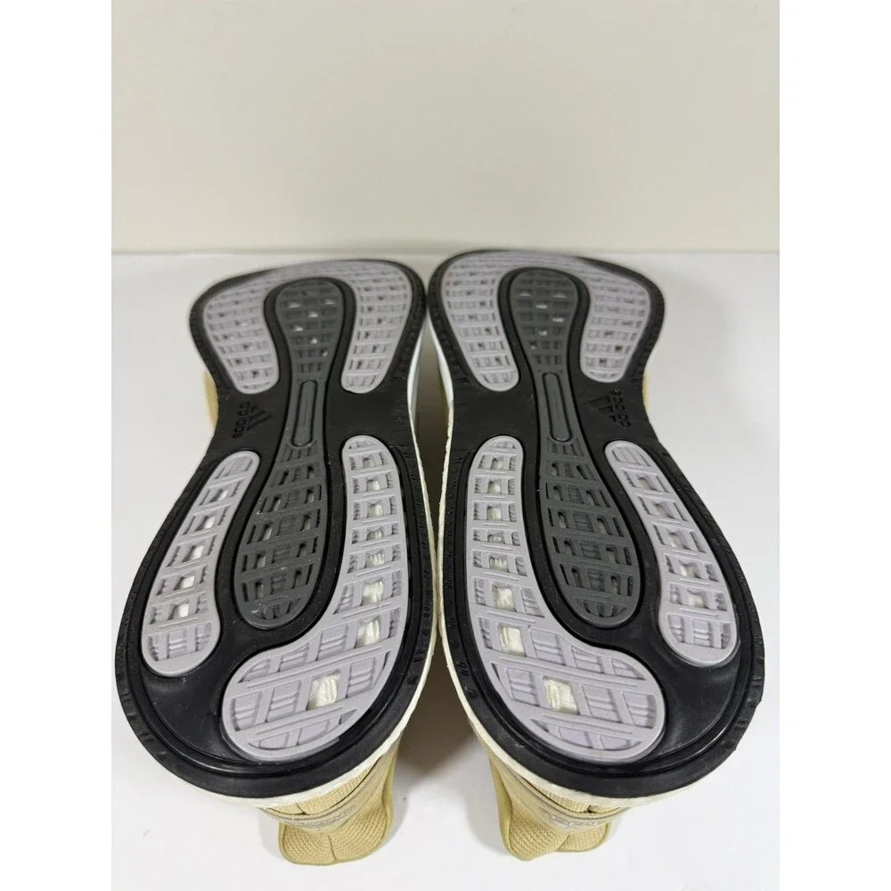 Size 16-Men’s adidas Supernova Running Shoes Gold White Running Shoes FX7414 NEW